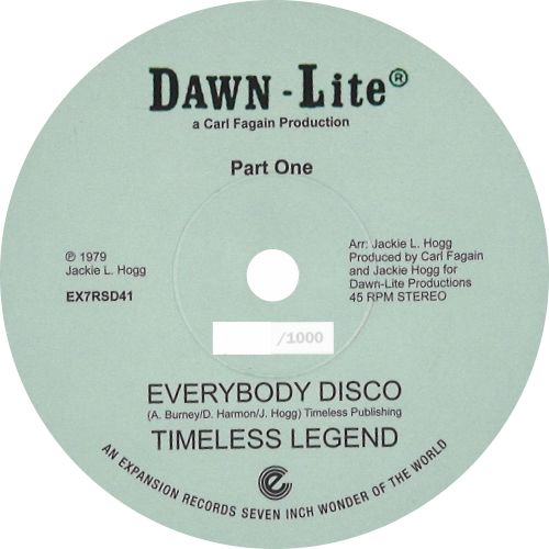 Timeless Legend ‎/ Everybody Disco
