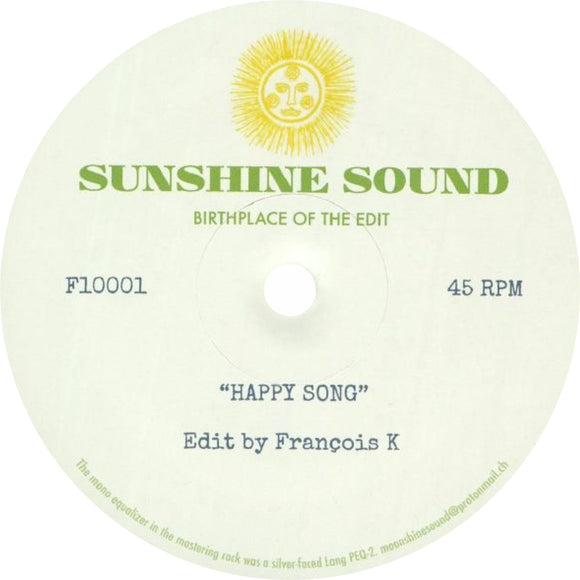 Sunshine Sound / Happy Song (Limited 10