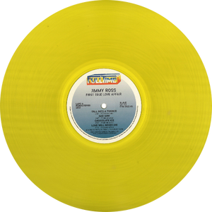 Jimmy Ross /  First True Love Affair (Yellow Transparent Vinyl)