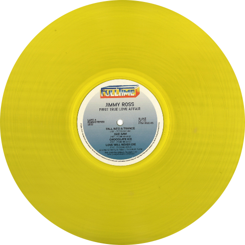 Jimmy Ross /  First True Love Affair (Yellow Transparent Vinyl)