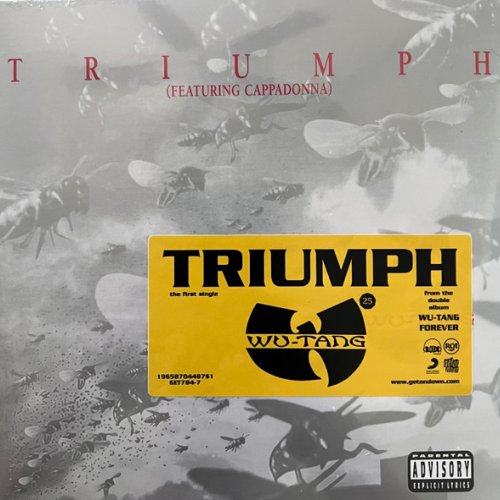 Wu-Tang Clan Featuring Cappadonna / Triumph B/W Heaterz (25th Anniversary Silver Vinyl)