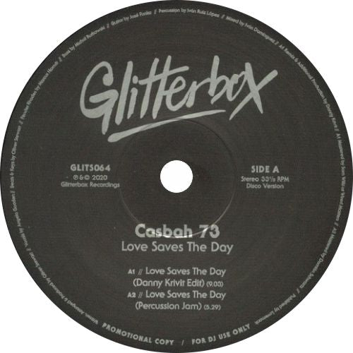 Casbah 73 / Love Saves The Day