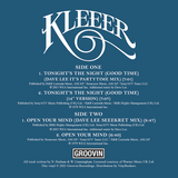 Kleeer ‎/ Tonight’s The Night (Good Time) b/w Open Your Mind (Dave Lee Remix)