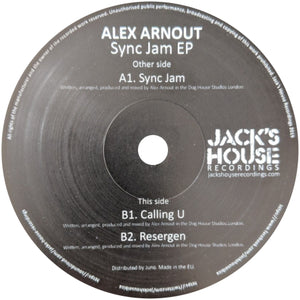 Alex Arnout / Sync Jam EP - Luv4Wax