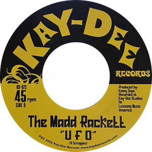 Dapper Bosco Mann and Kenny Dope presents The Mad Rackett / UFO b/w B-Boy Strut