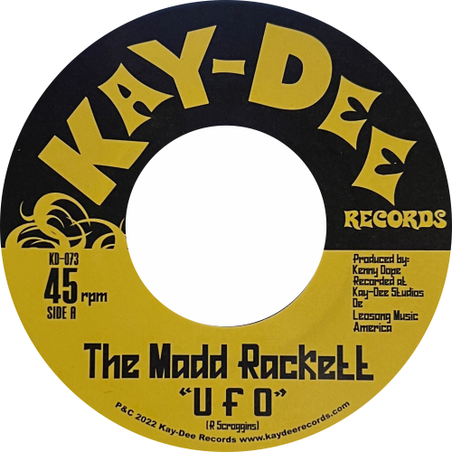 Dapper Bosco Mann and Kenny Dope presents The Mad Rackett / UFO b/w B-Boy Strut
