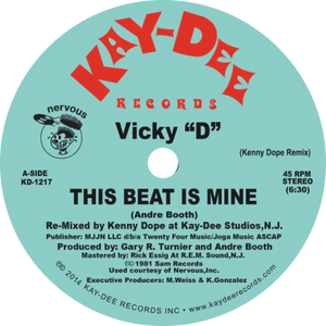 Vicky "D" / This Beat Is Mine (Kenny Dope Remixes)