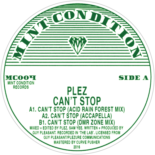 Plez / Can't Stop - Luv4Wax
