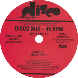 House Bros / Shake (Million Dollar Disco / Disco Blending By Al Kent)