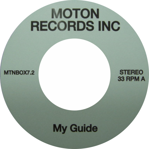 Moton Records Inc / My Guide  / Man's Lifespan