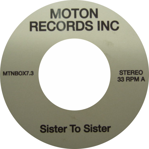 Moton Records Inc / Sister To Sister  / We Are The Sunset