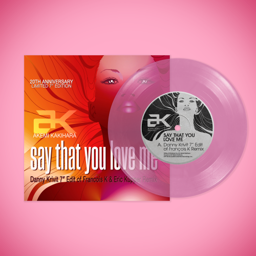AK / 20th Anniversary Limited Edition Clear Pink 7” Vinyl