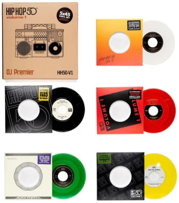 DJ Premier ‎– Hip Hop 50: Vol. 1 (5x7