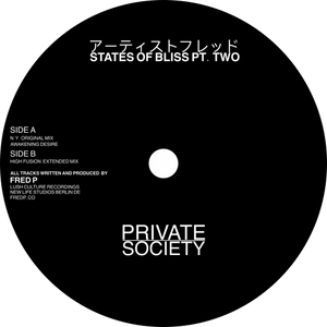 Fred P / States Of Bliss PT. 2