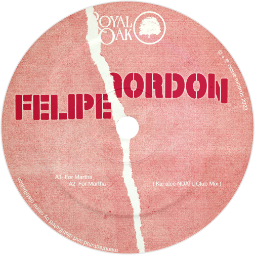 Felipe Gordon / For Martha (Kai Alce NDATL Remix)