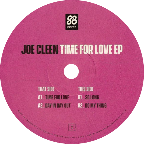 Joe Cleen / Time For Love EP