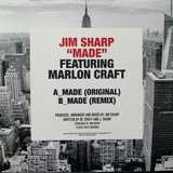 Jim Sharp featuring Marlon Craft / Made (Full Pic Sleeve & Label)