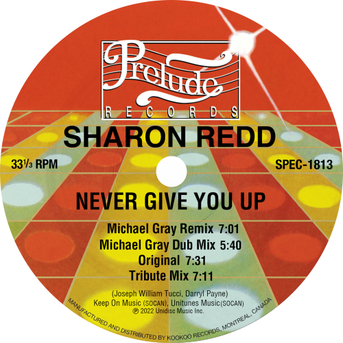 Sharon Redd (Amber-Red Swirl Colored Vinyl)