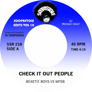 Beastie Boys vs MFSB / Check It Out People