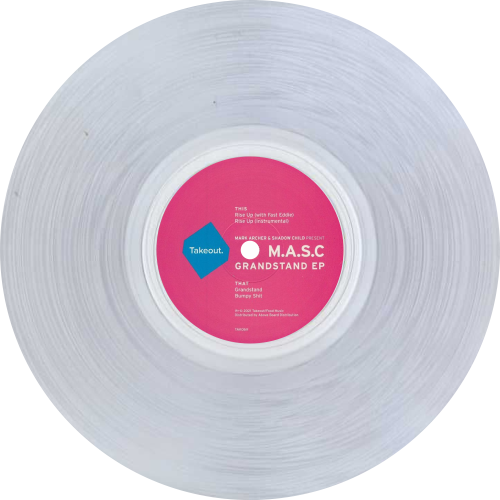 MASC / Grandstand EP  (Clear Vinyl)