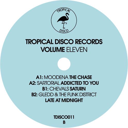 Moodena / Sartorial / Chevals / Gledd & The Funk District /  Tropical Disco Records Volume Eleven - Luv4Wax