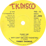 Timmy Thomas ‎/ Africano / Why Can't We Live Together (Yellow Vinyl)