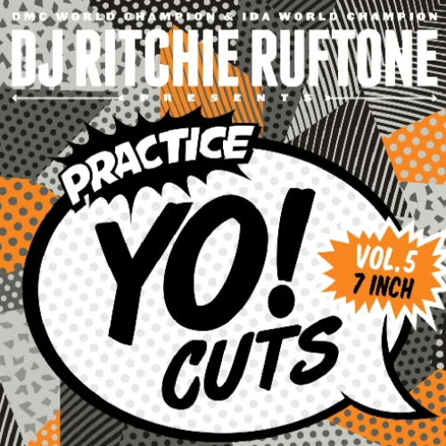 Ritchie Ruftone ‎/ Practice YO! Cuts Vol. 5 (Orange Color Vinyl)