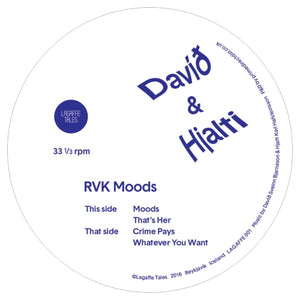 David, Hjalti / Rvk Moods - Luv4Wax