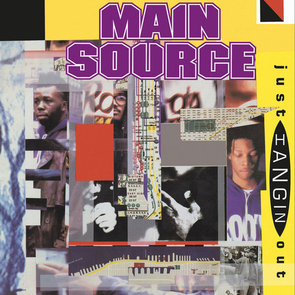 Main Source ‎/ Just Hangin' Out b/w Live At The Barbeque