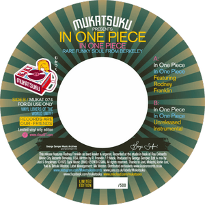 In One Piece  / In One Piece /Feat. Rodney Franklin